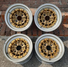 Jdm Bridgestone Potenza Tr-2 Mesh 14 Rims Wheels 114.3x4 For Retro Datsun Ae86