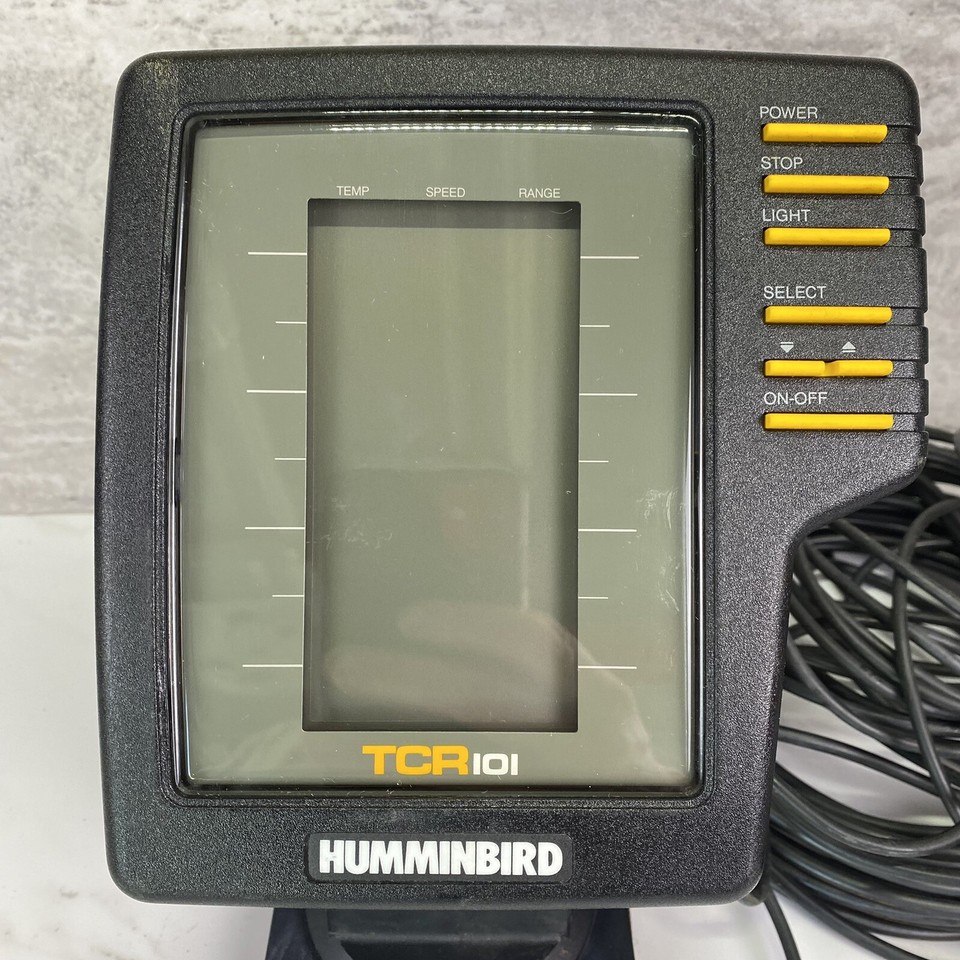 Hummingbird TCR101 Portable Fish Finder Powers On eBay