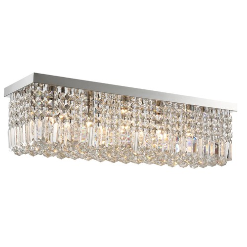 Ceiling Light Crystal Chandelier Living Room Raindrop Lighting Cafe Lamp Modern - Picture 9 of 11