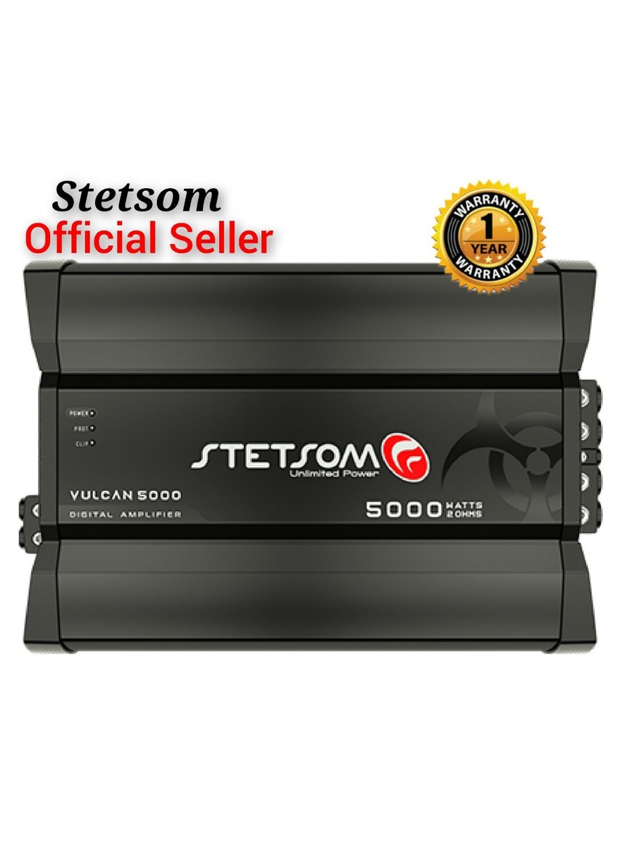 Stetsom Vulcan 5000 - 2 Ohm / Amplificatore Digitale 5000 Watt Rms