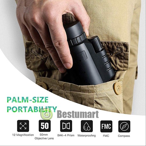 Day&Night Combo Binoculars&Monocular Hunting Camping BK4 Telescopes High Power - Picture 43 of 140