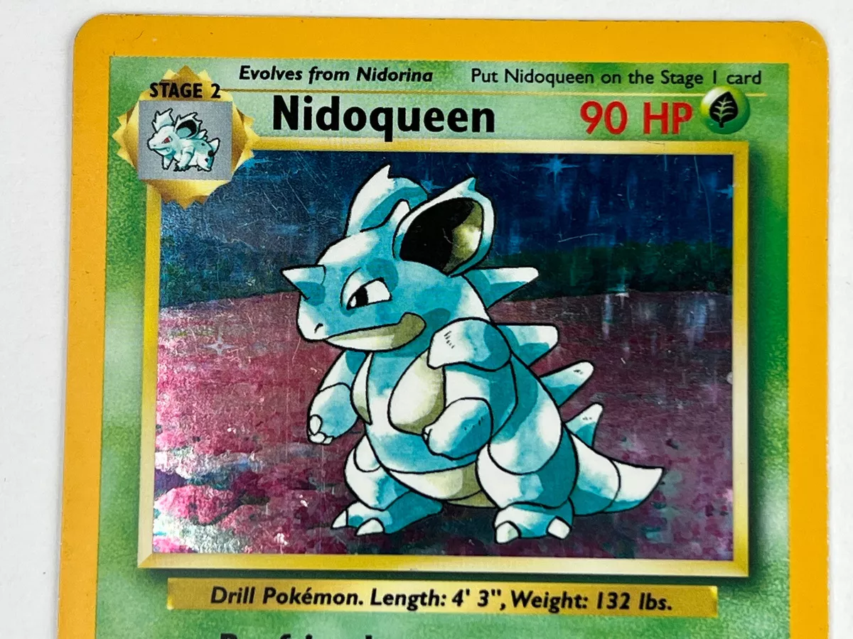 Pokemon Jungle Rare Holo Nidoqueen #7 