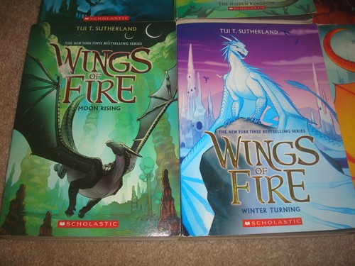 Wings of Fire + Winglets 8 BOOK LOT Tui T Sutherland Series Fantasy Dragons Set - Picture 6 of 8