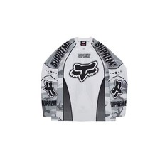 Supreme Fox Racing DMX Jersey White Camo Size: Large