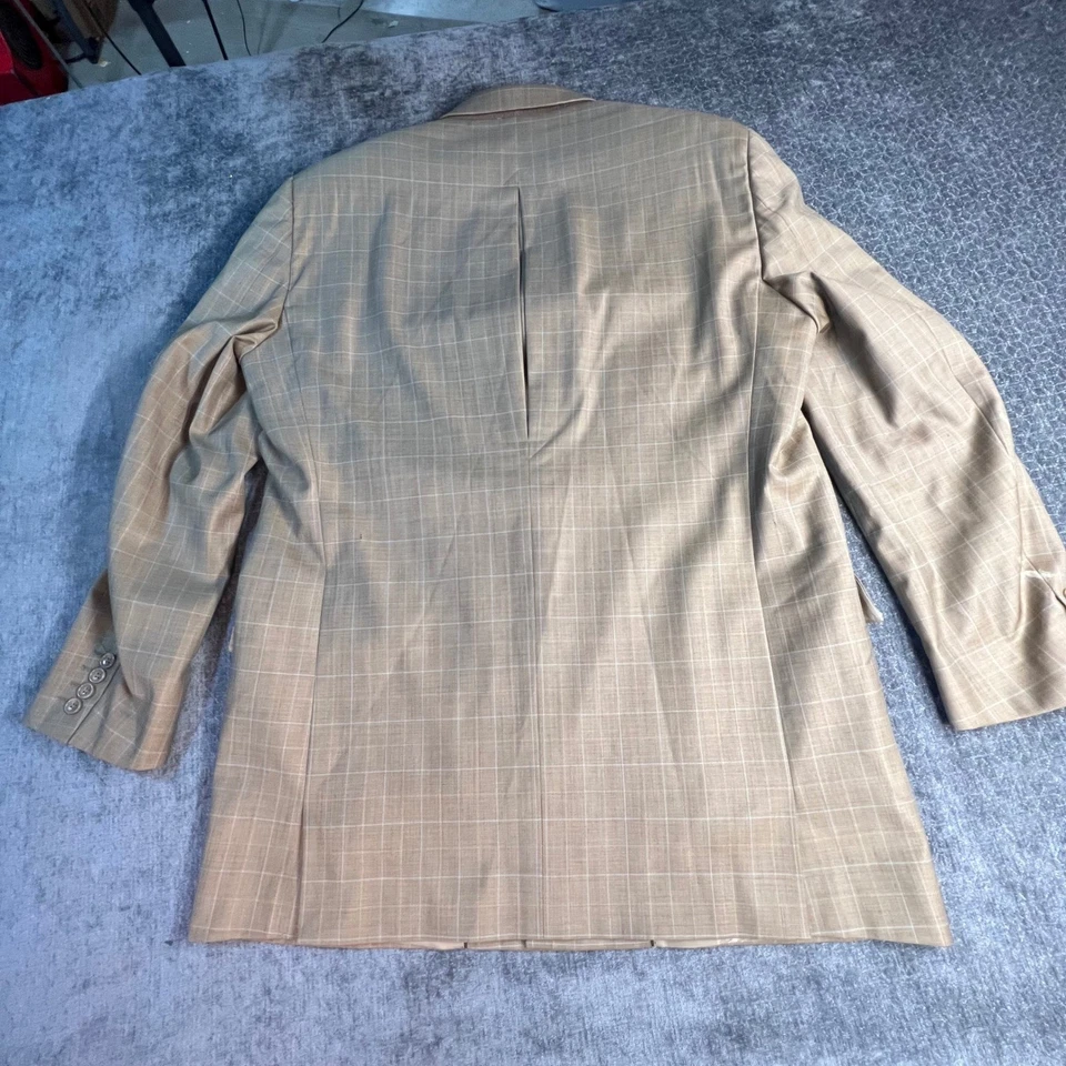 Chaqueta Blazer de Lana Vintage Steve Harvey Collection Super 120s Talla 48L Foto 2 de 4