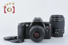 Canon EOS REBEL XS 35mm SLR Film Camera EF 35-80 80-200 Lenses