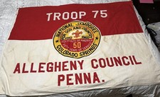 Allegheny Council 1960 National Jamboree 5’ X 3’ Flag