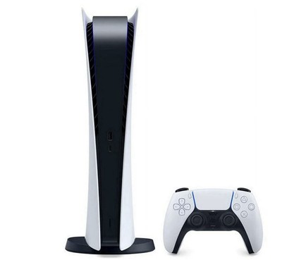 Sony PS5 Digital Edition Console - White