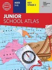 Philip's RGS Junior School Atlas by Philip's Maps Paperback Book