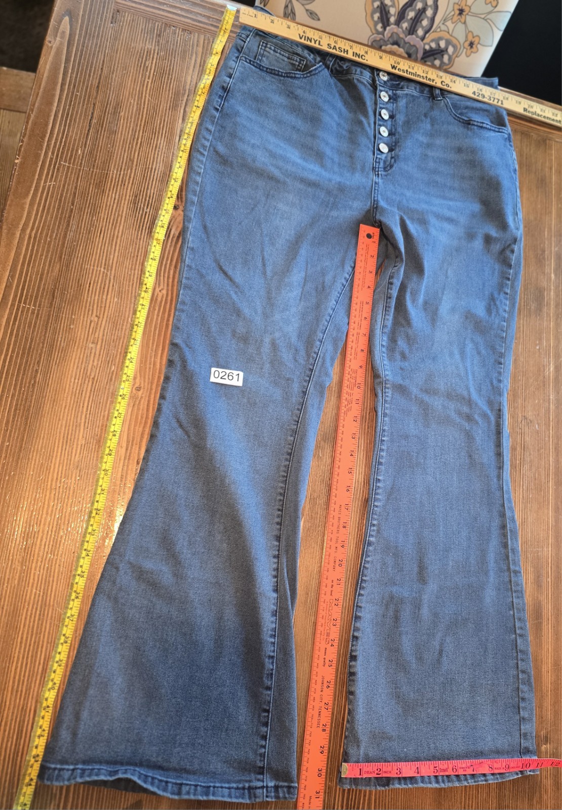 Old Navy Sz 16 Long  Wide Leg Jeans