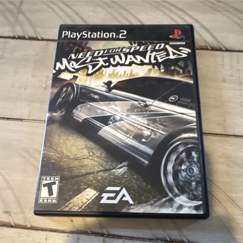 EA Need for Speed Most Wanted Racing Manual PS2 NTSC T-Teen