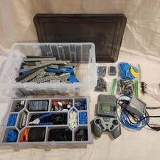 VEX IQ Robotics Large Mixed Parts Lot - Untested Controller, Battery, Brain