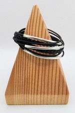 Leather Wrap Bracelet - Trendy, Versatile, Boho Style with Magnetic Clasp