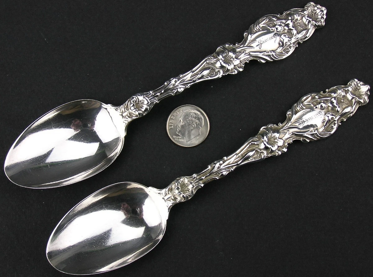 Whiting Manufacturing Company Lily Antique US Sterling Silver for