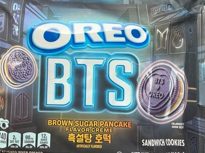 Oreo BTS Brown Sugar Pancake Sandwich Cookies Limited Edition, 10.68 oz 