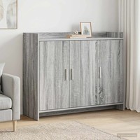 Sideboard Sonoma Grau 98,5 X 33 X 80 Cm Holzwerkstoff Kommode