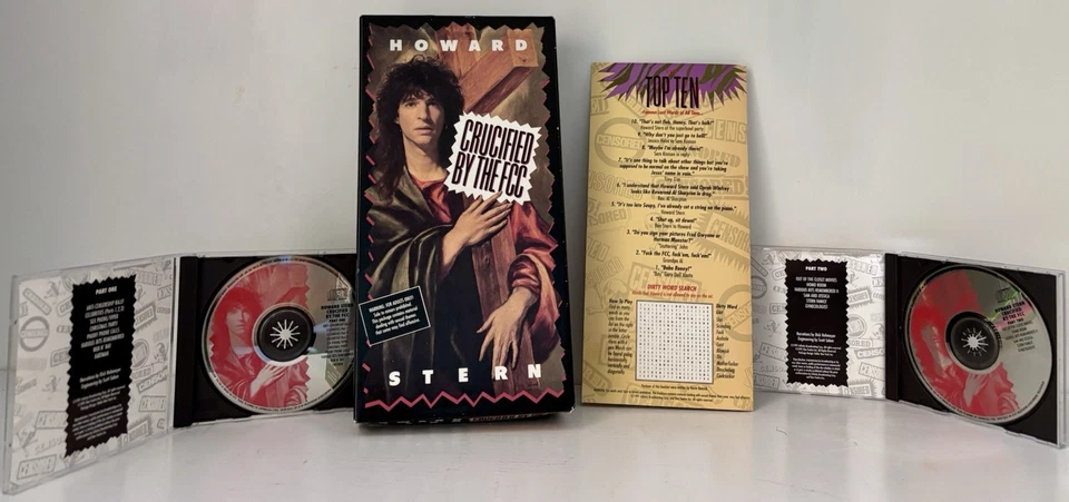 Howard Stern Crucified By The FCC 2 CD Box Set With Booklet - Image 3 of 4