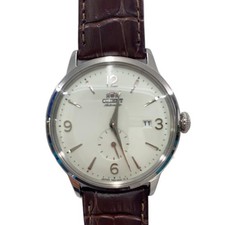 Orient Automatic Watch Analog Leather White Brown SS F622-UAA0
