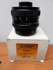 Javelin CCTV Precision Optics JL5013 FFL Manual IRIS 1" Format 50mm F1.3