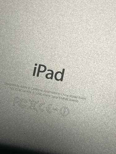 Apple iPad Air 1st Gen 16GB | A1474 | Space Gray (Unlocked) Nice - Picture 5 of 14