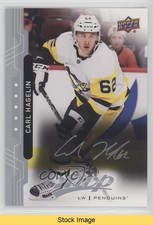 2018-19 Upper Deck MVP Silver Script Carl Hagelin #176 READ 0v28