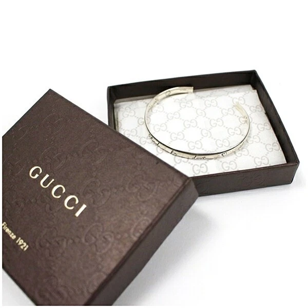 Bracelet GUCCI Stores For Love Argent 925 Ab Rank Accessoires Femme Marque Bracel