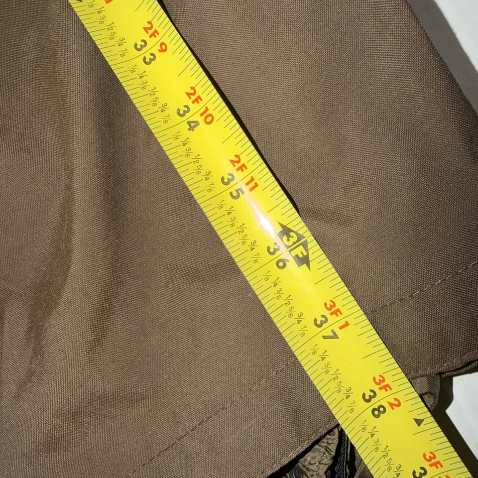 Pantalones Burton Para Hombres Pequeños Marrón Snowboard Esquí Nieve Impermeable Cintura Ajustable Foto 3 de 4