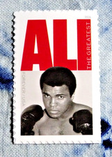 US SC#? MUHAMMAD ALI  BOXER BORN CASSIUS CLAY 1942-2016 'SINGLE