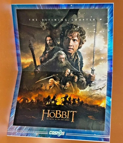 The Hobbit LOTR Collection Poster Booklet 2024 Kakawow Cosmos WB HB-167