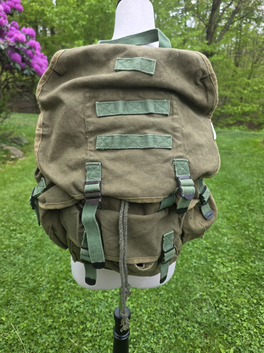 Army Canvas Backpack In Collectible Military Surplus Bags & Packs