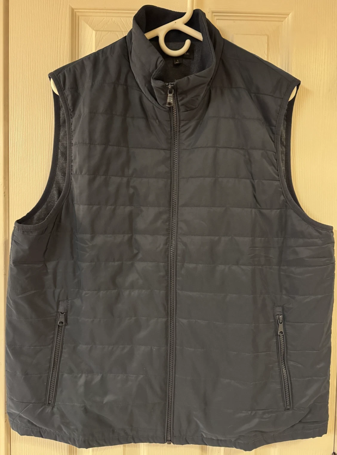 Banana Republic Quilted soft shell Vest Men's L Large