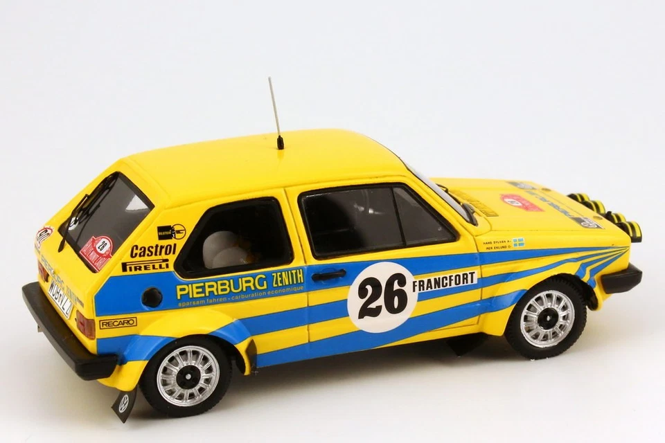 VW GOLF I GTI TYP 17 #26 EKLUND SYLVAN MONTE CARLO 1980 SPARK 174099300BEB 1:43 - Immagine 2 di 4