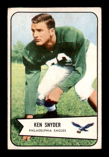Kenneth Snyder #69 1954 Bowman card