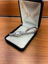 Hamilton Platinum and Diamond dress watch wom...