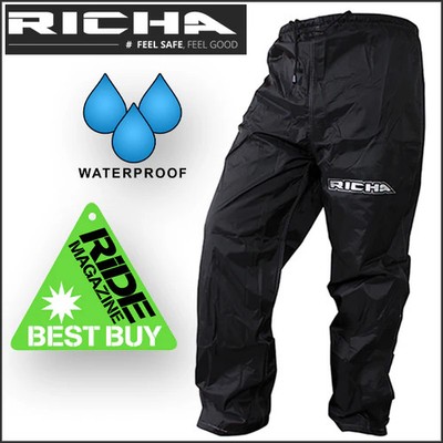 Richa Aquaguard Motorbroek Black 100