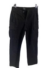 Ghanda Black Cargo Pants Size 9-10 Kids