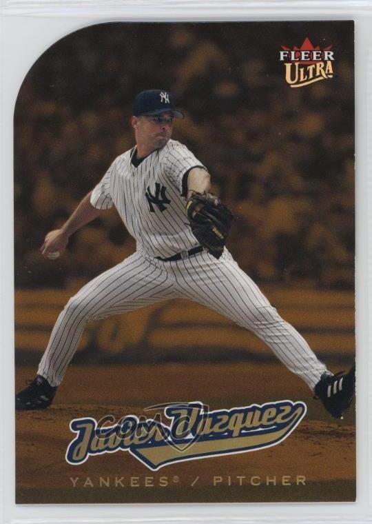 2005 Fleer Ultra Gold Medallion Javier Vazquez #56 0u0