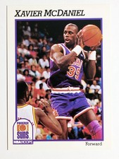 1991-92 Hoops #168 Xavier McDaniel