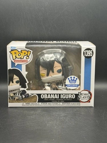Funko Pop Demon Slayer Obanai Iguro Funko Shop EXCLUSIVE #1395 W/Protector