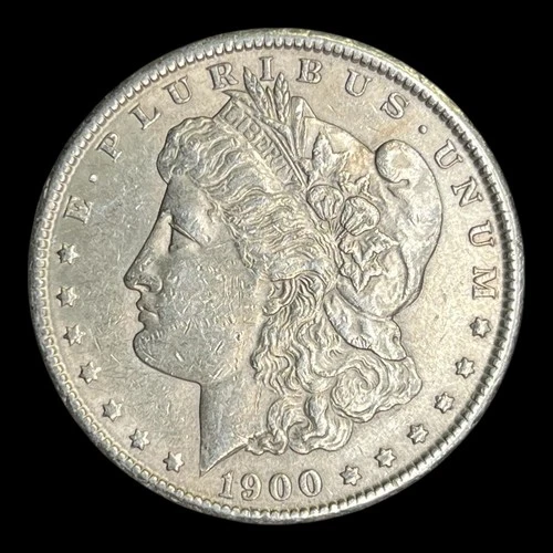 1900 Morgan Silver Dollar, AU