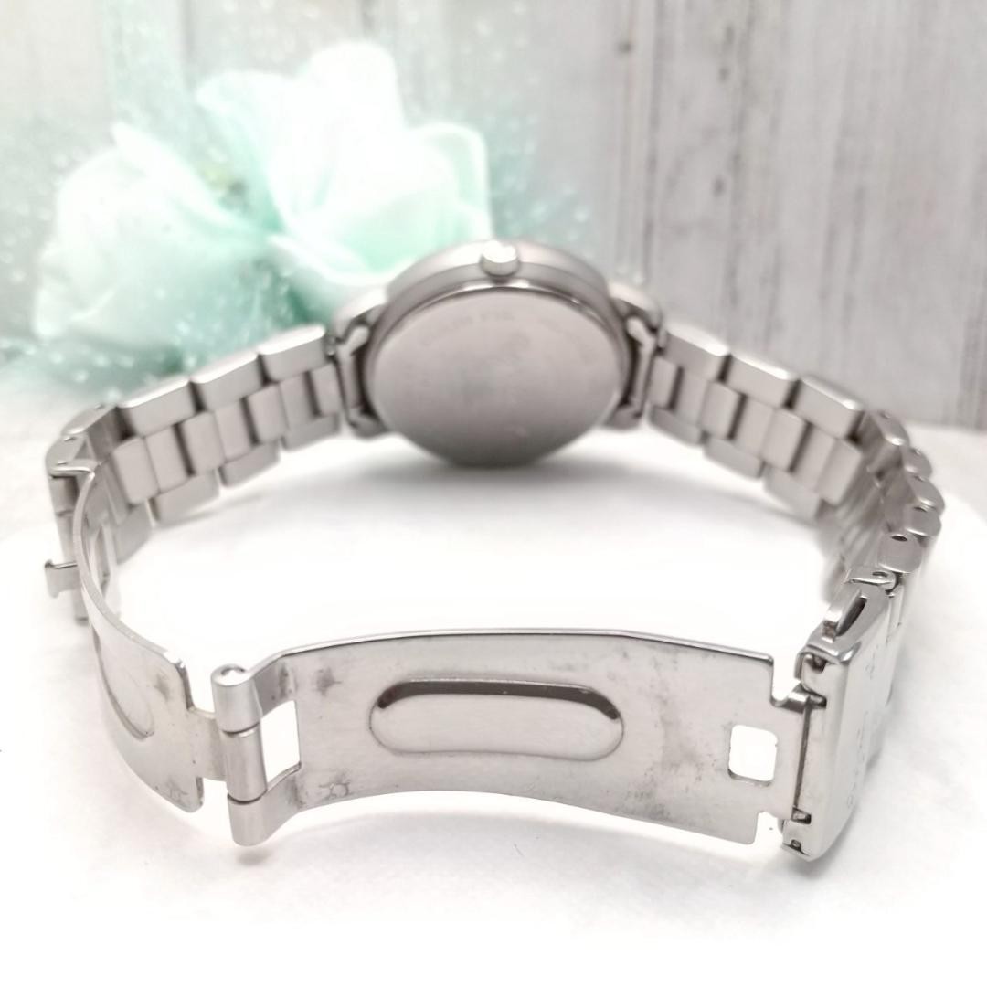 Working agnès b day-date function watch dial blue - image 11