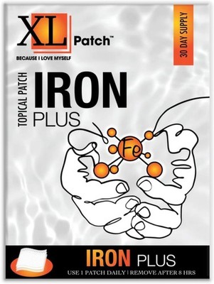 XLPATCH Iron Plus Topical Patch 30-Day Supply