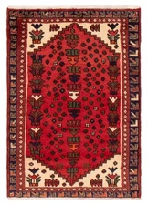 3'1" x 4'5" Traditional Vintage Hand Knotted Oriental Carpet Wool Area Rug
