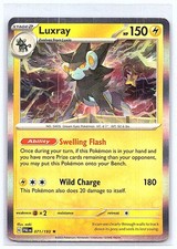LUXRAY 071/193 HOLO PALDEA EVOLVED POKEMON TCG CARD