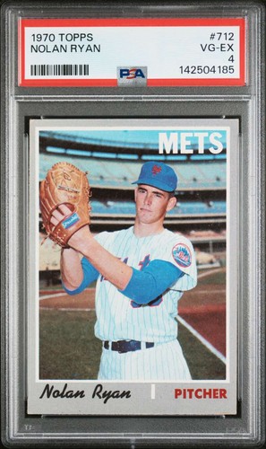1970 Topps Nolan Ryan #712 PSA 4 WW1311