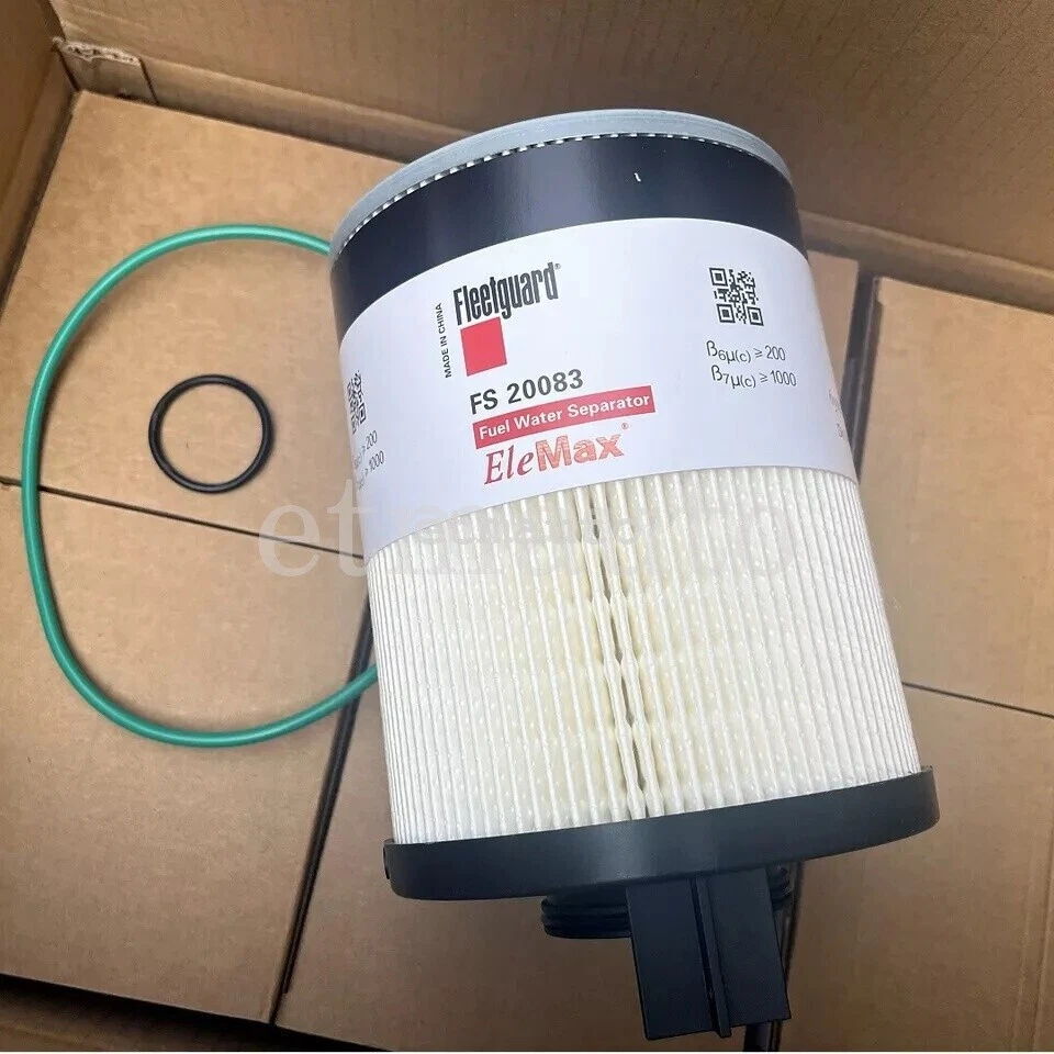 Filtro separador de agua combustible Fleetguard 6 FS20083 para Cummins ISX DD13 DD15 DD16 Foto 4 de 4