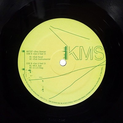 CHEZ DAMIER CAN U FEEL IT! K.M.S. KMS035 US VINYL 12
