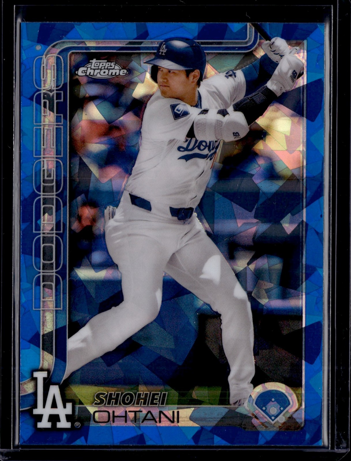 2025 Topps Chrome Shohei Ohtani #1 Sapphire Dodgers Blue