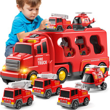 Truck Toys for 3 4 5 6 Years Old Boys, Toddler Car Toys for Toddler Boys Ages 3-