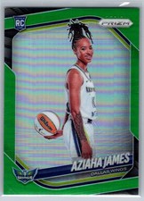 2025 Panini Prizm WNBA Aziaha James Green Prizms #141